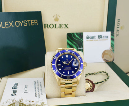 Rolex Submariner Date 16618 – Blue Dial