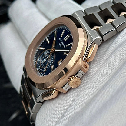 Patek Philippe Nautilus Flyback Chronograph 5980/1AR – Blue Dial
