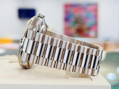 Rolex Day-Date 40 228239 – Custom Meteorite Diamond Dial