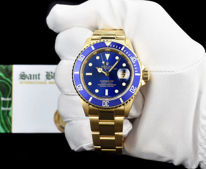 Rolex Submariner Date 16618 – Blue Dial