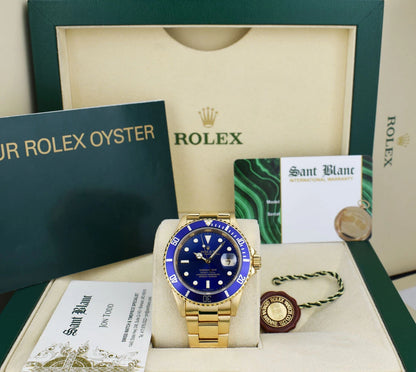 Rolex Submariner Date 16618 – Blue Dial
