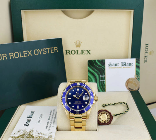 Rolex Submariner Date 16618 – Blue Dial