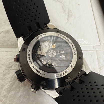 TAG Heuer Carrera Calibre Heuer 01 CAR2A1Z.FT6044 – Black/Red Skeleton Dial