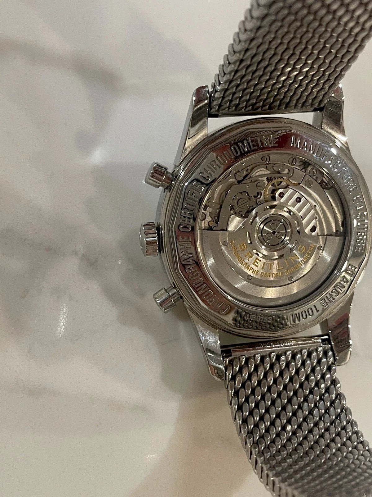 Breitling Transocean Chronograph 43 Rose Gold UB0152 – Bronze Dial