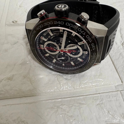 TAG Heuer Carrera Calibre Heuer 01 CAR2A1Z.FT6044 – Black/Red Skeleton Dial