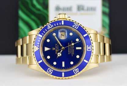 Rolex Submariner Date 16618 – Blue Dial
