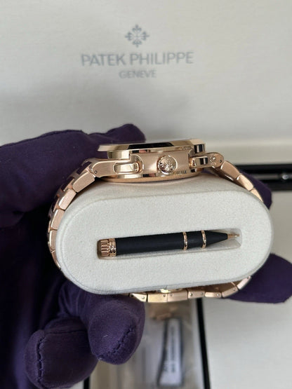 Patek Philippe Nautilus Travel Time Chronograph 5990/1R-001 – Blue Dial