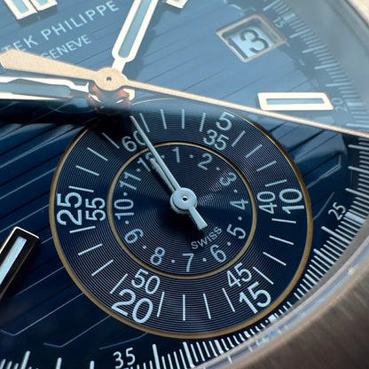 Patek Philippe Nautilus Flyback Chronograph 5980/1AR – Blue Dial