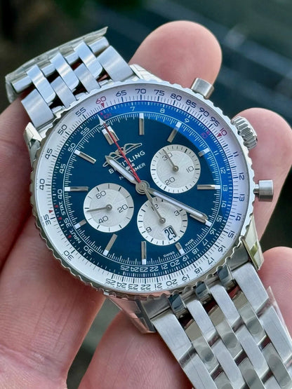 Breitling Navitimer B01 Chronograph AB0137 – Blue Dial