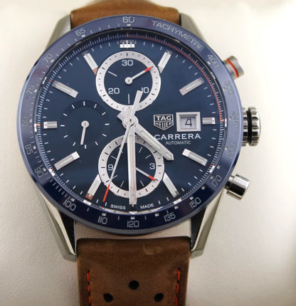 TAG Heuer Carrera Chronograph CBM2112.FC6455 – Blue Dial