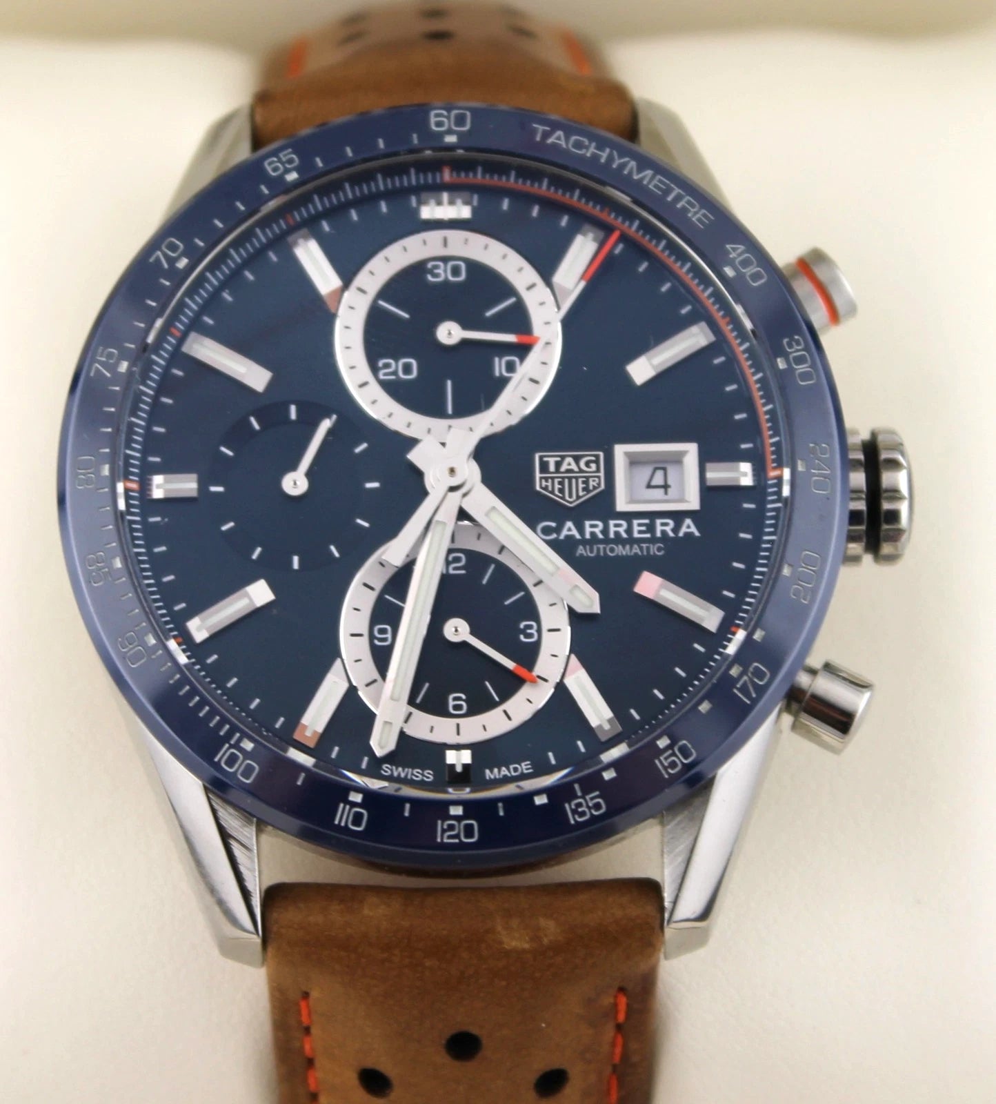 TAG Heuer Carrera Chronograph CBM2112.FC6455 – Blue Dial