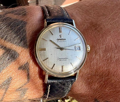 Omega Seamaster De Ville 166.020 – Silver Linen Dial