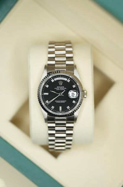 Rolex Day-Date 36 18239 – Black Diamond Dial